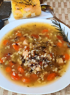 Chicken with Wild Rice Soup