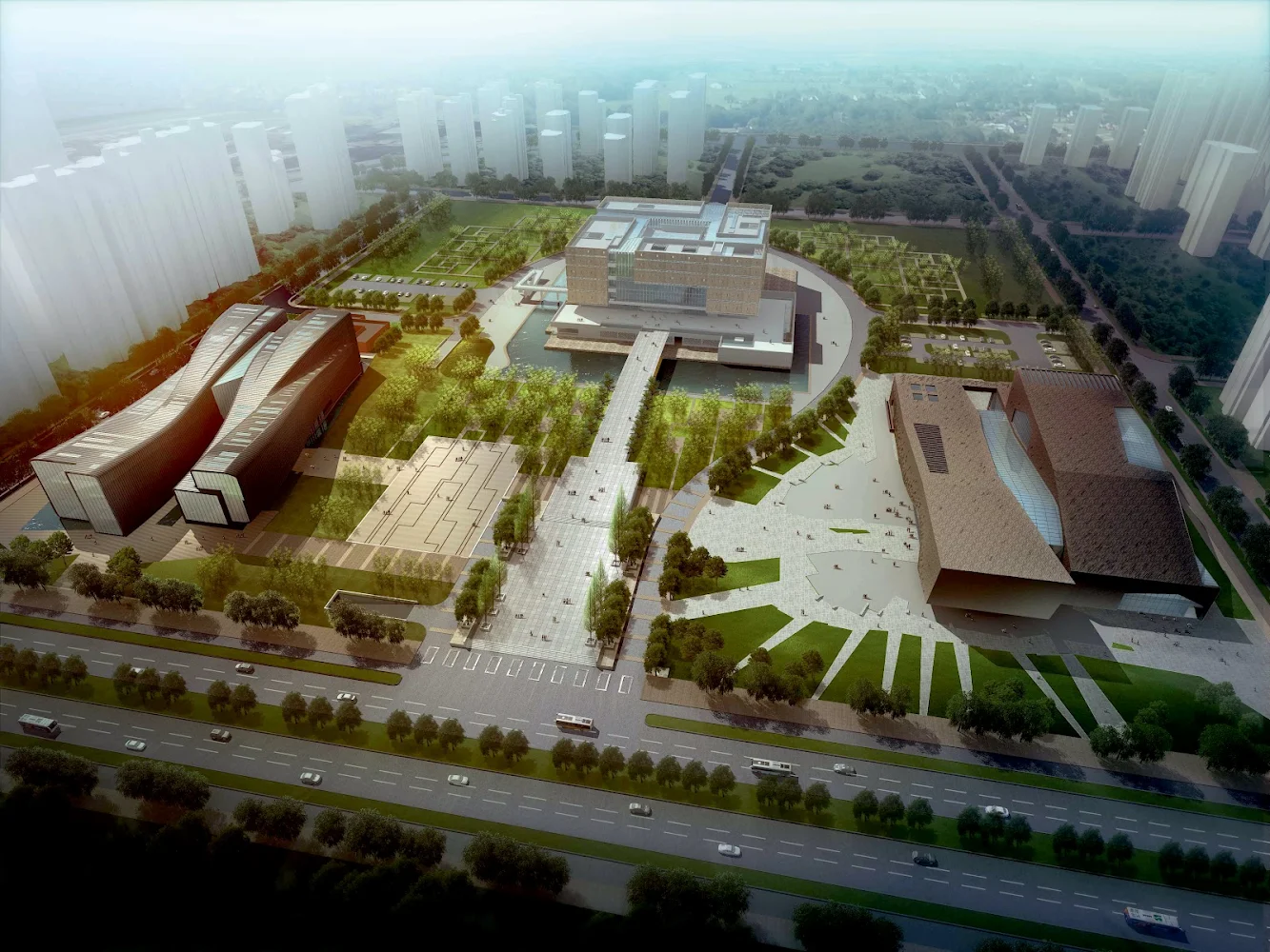 Anhui Provincial Art Museum by Rta Office