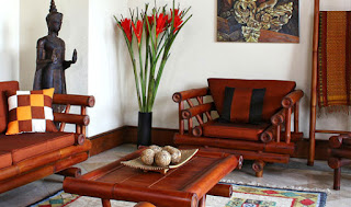 model kursi sofa dari bambu