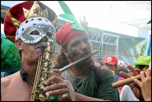 Planta Mente desfile 2013 hempadao marcha maconha