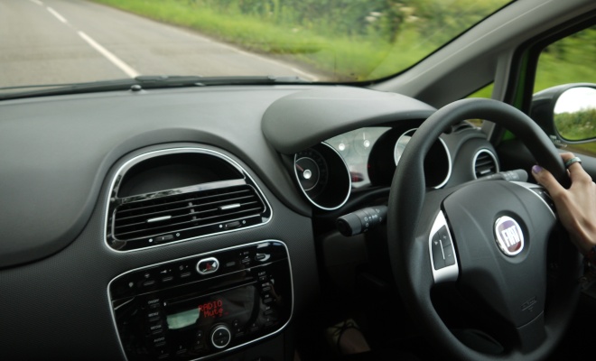 2012 Fiat Punto TwinAir dashboard