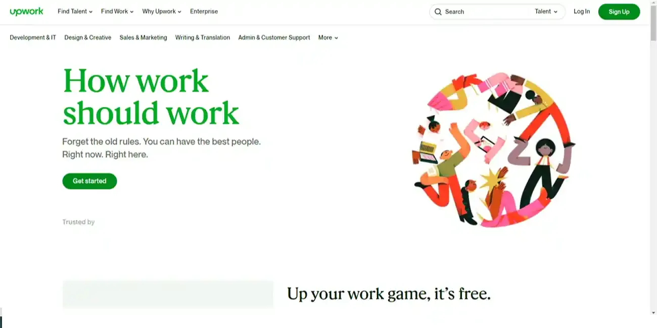 Upwork - Best Freelance Websites to Find Work in 2023