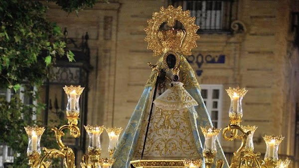 Horario e Itinerario de la Procesión de la Virgen de Guadalupe de Sevilla