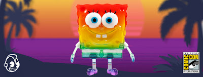 San Diego Comic-Con 2019 Exclusive SpongeBob 20th Anniversary 8” Vinyl Figure Rainbow Edition by Kidrobot