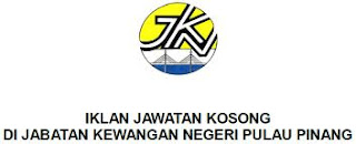 jawatan kosong di jabatan kewangan pulau pinang