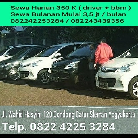 Sewa Mobil Bulanan Murah Jogja