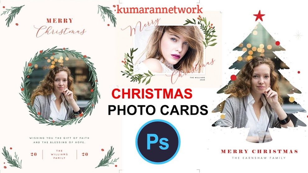 10+ Christmas Photo Cards Templates Free Download In PSD Files 