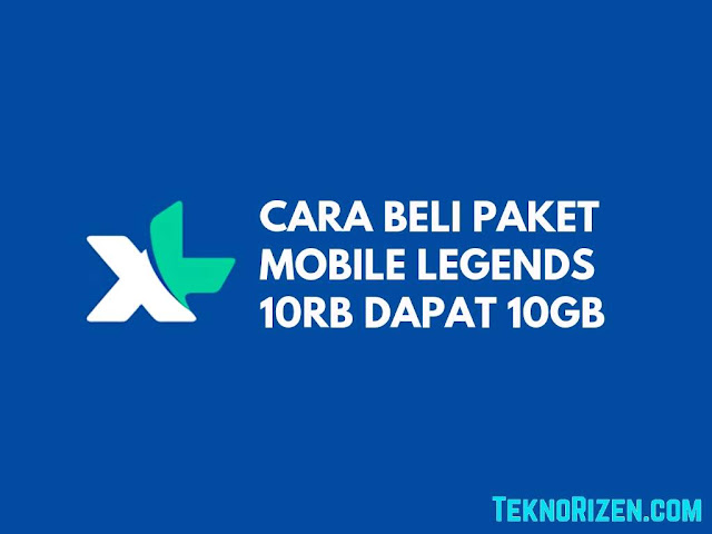 Cara Beli Kuota Mobile Legends XL Rp10.000 10GB Terbaru 2019