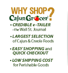 THE Cajun Grocer ... Mail order supplier for all your Mardi Gras Party Needs!