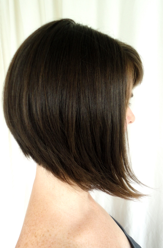 Back View Of Asymmetrical Haircuts