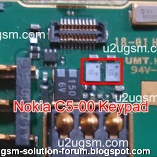  Nokia C5-00 Keypad Ic problem Solution