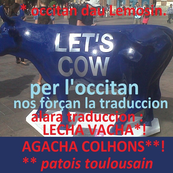 patois toulousain de las vacas