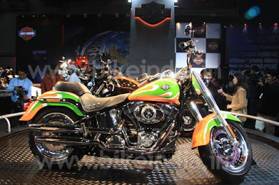 Harley India to auction the tricolor Fat Boy 2010