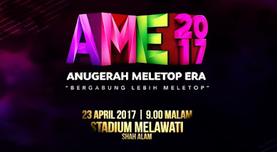 Info Pemenang Anugerah Meletop ERA 2017