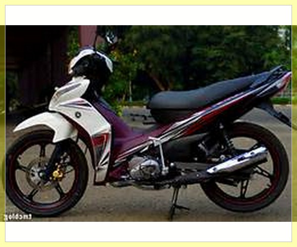 25 Foto modif jupiter z1 minimalis warna hitam merah biru 