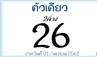 Thai Lottery Lucky Tips Free VIP For 01-10-2018