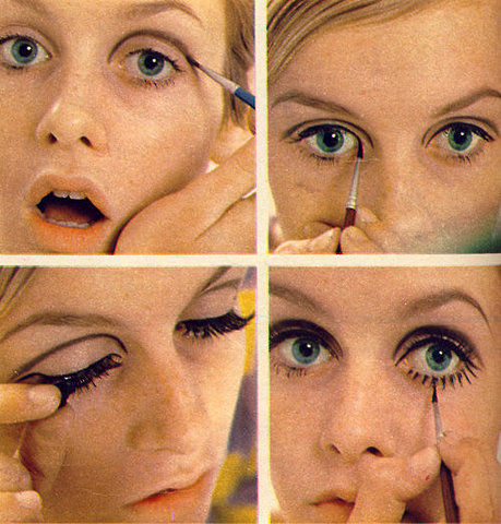 60s makeup style. think ss makeup styles,