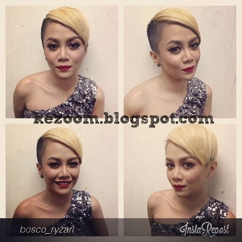  Gaya  Rambut  Terkini  Stacy Tak Anggap Ciplak Miley Cyrus