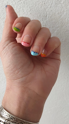 Manicura de primavera fácil y llamativa - PASO A PASO 07