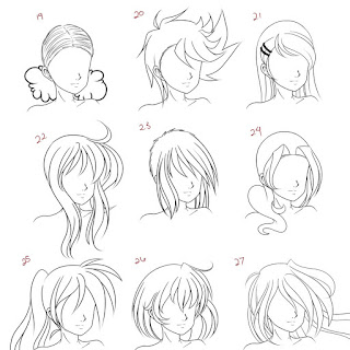 Cute Anime Hairstyles ~ trends hairstyle