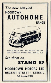 Moortown Motors Limited 1962 VW Autohome advert