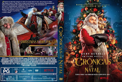 Filme Crônicas de Natal (The Christmas Chronicles) DVD Capa