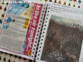 How to make a Christmas journal diary