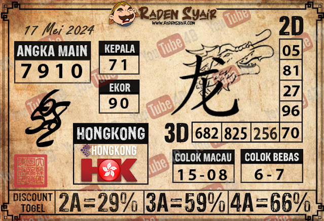 PREDIKSI TOGEL HONGKONG, JUMAT 17 MEI 2024