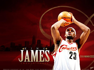 lebron james wallpapers. Wallpaper: Lebron James Shoot