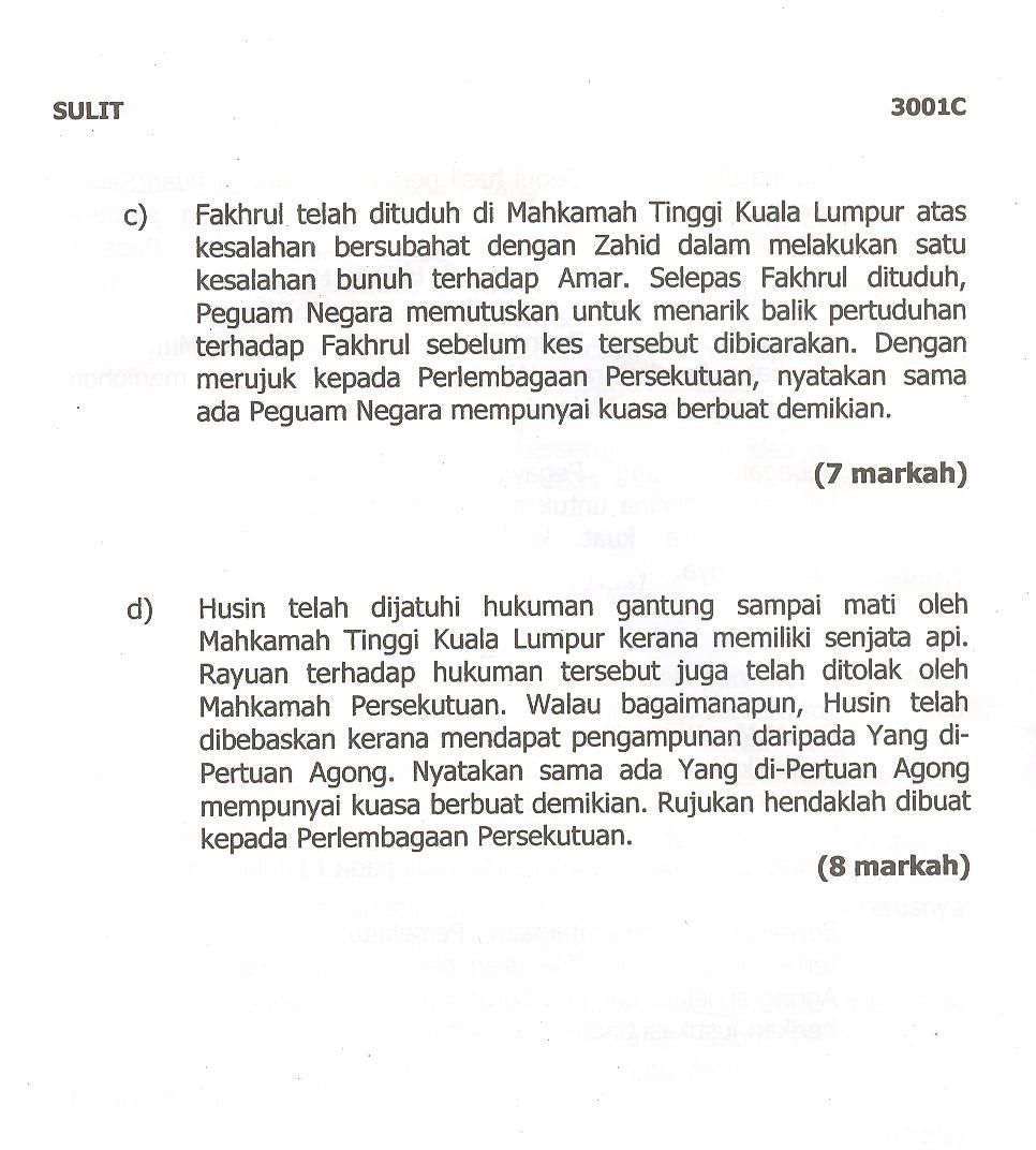 SOALAN KPSL N27 :Undang-undang 2011 haku punyer suke