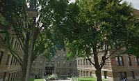 Childhood apartment building in the Back Bay Area, Boston, MA