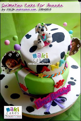 Dalmatian Dog Cakes 