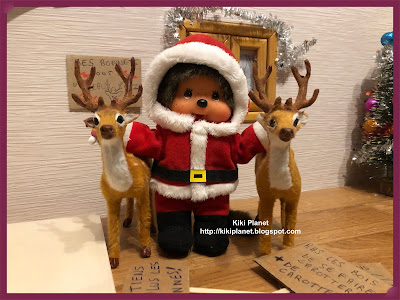 kiki monchhichi rennes reindeer noel Christmas conte tale cute kawai