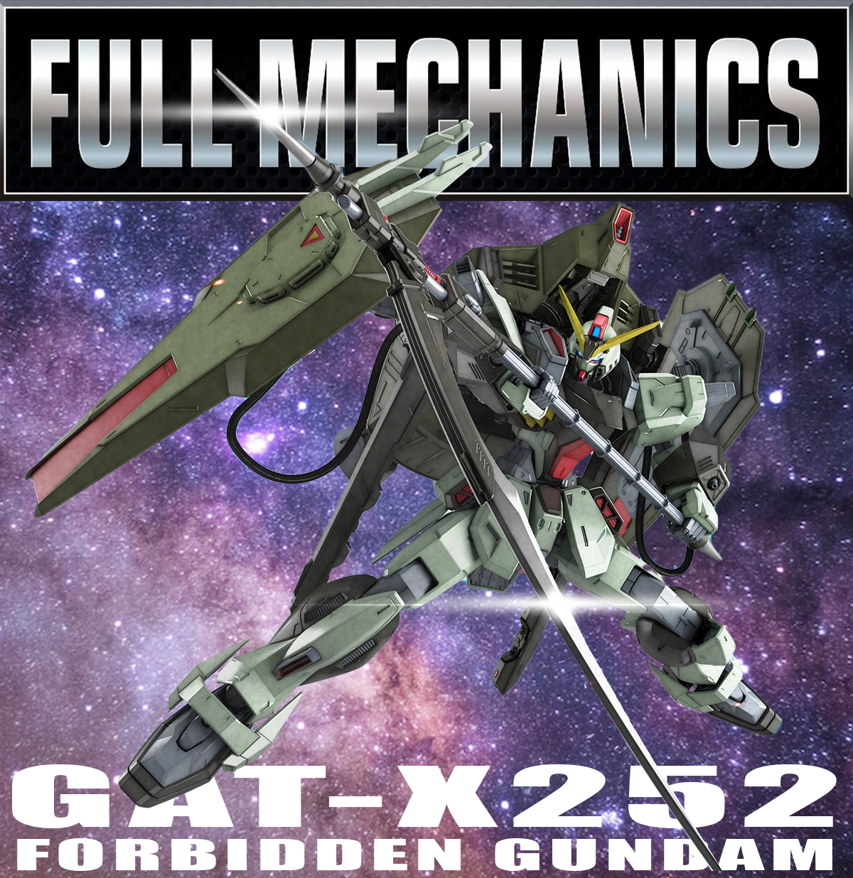 Full Mechanics 1/100 Forbidden Gundam - Release Info, Box art and Official  Images