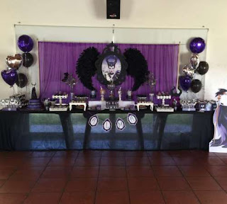 Fiestas Infantiles Decoradas con Malefica