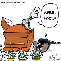 april fools casket