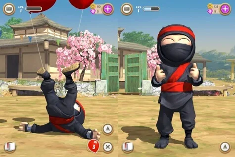 clumsy ninja مهكرة