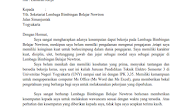Surat Permohonan Kerja Sampel Di Pusat Xl