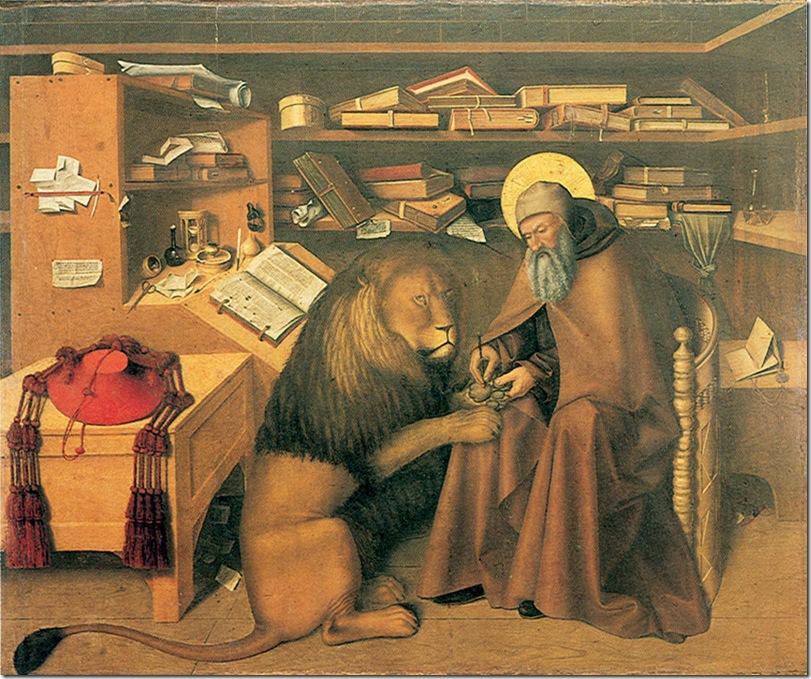 Colantonio_San Jerónimo en su estudio.