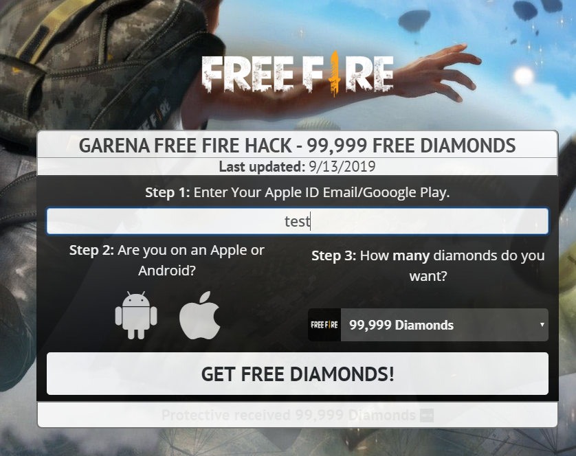 Gethacks. net/garena Hack 90000 Diamond Free Fire ...