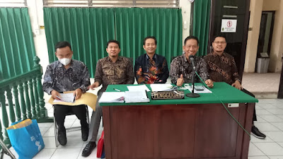 SK Penetapan Wakil Bupati Muara Enim Tidak Sah