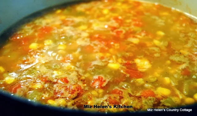 Southwest Chicken Soup at Miz Helen's Country Cottage