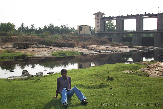 Noyyal River Dam near Muthur, Erode