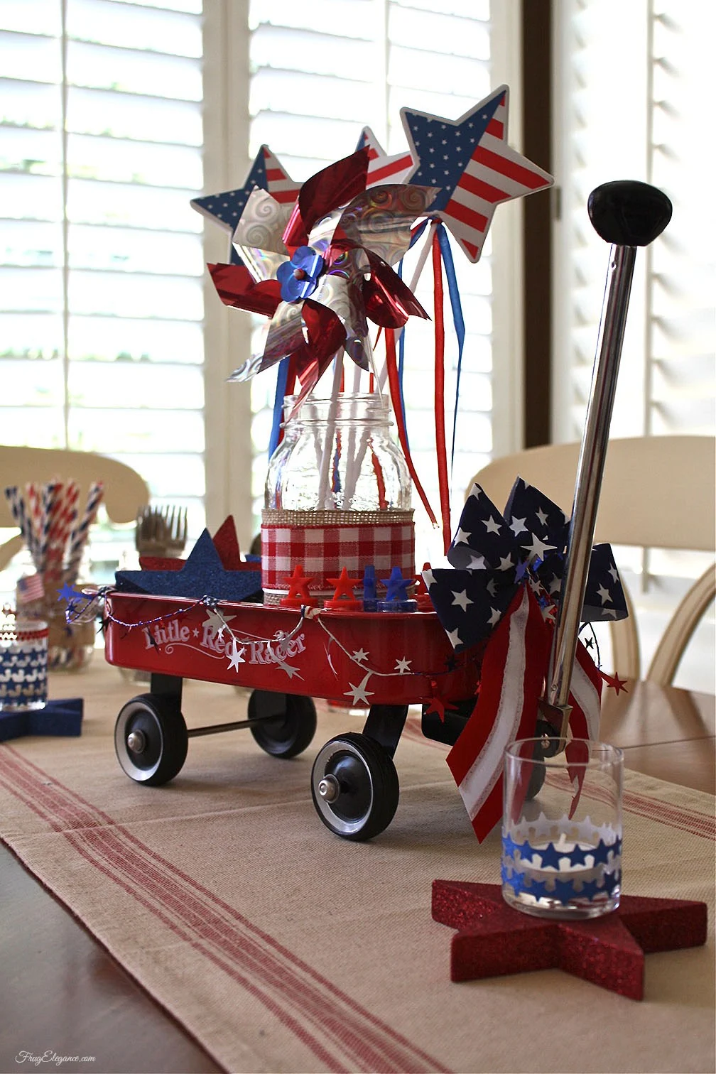 patriotic centerpiece