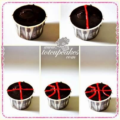 Tutorial : Basketball Cupcakes - TotBakeDesign