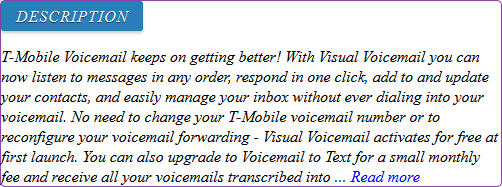 t-mobile visual voicemail