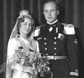 Bröllop mellan Dagmar Bernadotte af Wisborg och Nils Magnus von Arbin
