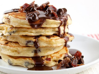 Çikolata ve Muzlu Pancake