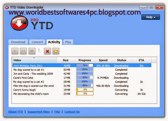 YTD video downloader free download