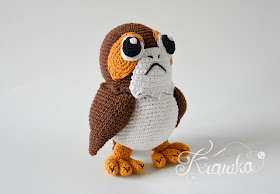 Krawka: PORG from new star wars movie crochet pattern by Krawka